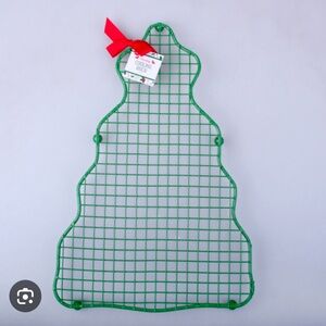 Christmas tree green cooling rack for cookies